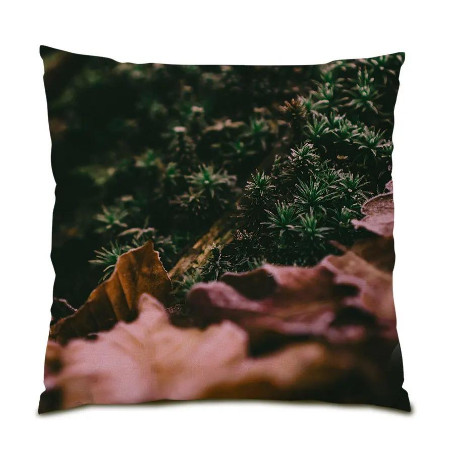 

Juste de coussin de voiture de canapé de Bureau, paysage Forestier, жираф, животное, люкс, украшение дома 40x40cm