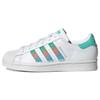 (WMNS) Originals Superstar For White/Green/Blue Women's GZ2798