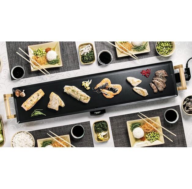 Electric Grill Bestron ABP605BB Teppanyaki XXXL Grill Plate