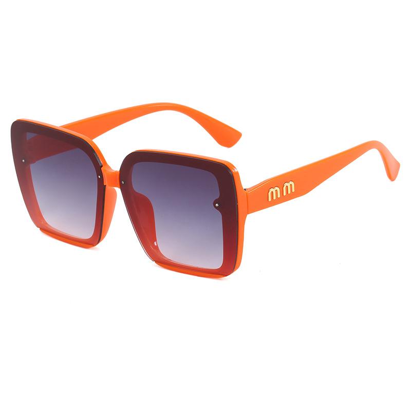 Büyük Çerçeveli Vintage Güneş Gözlüğü Kadın Erkek Marka Kare Güneş Gözlüğü Retro Gözlük Gözlük Erkek Kadın Yuvarlak Güneş Gözlüğü için