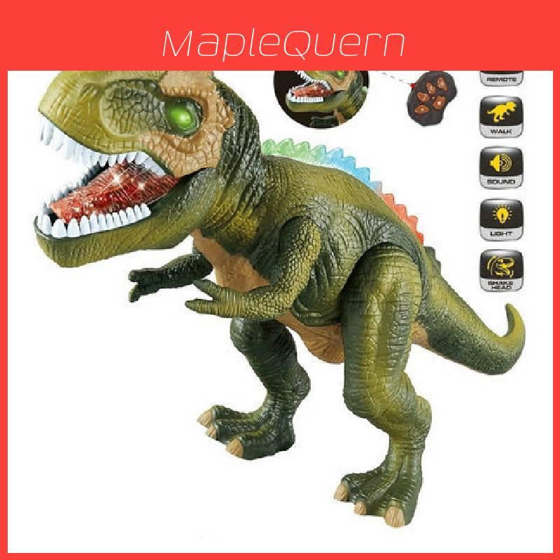 Fernbedienung Dinosaurier Spielzeug Leuchtend Laufend Geräusche machend T-Rex Plastik Dinosaurier Spielzeug Pädagogisch Interaktiv Für Kinder