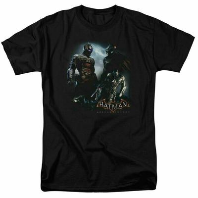Batman Arkham Knight Face Off T Shirt Licensed Comic Book Tee Black