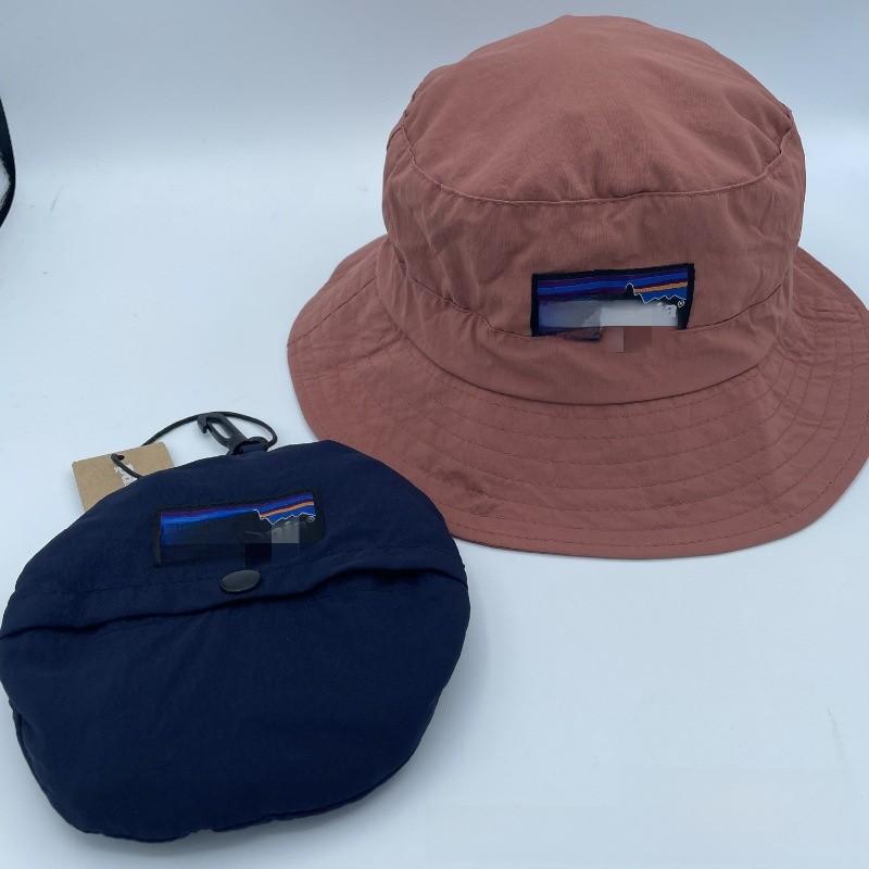 

Summer Quick Dry Fisherman Hat With Wide Brim For Outdoor Sun Protection brick червоний колір