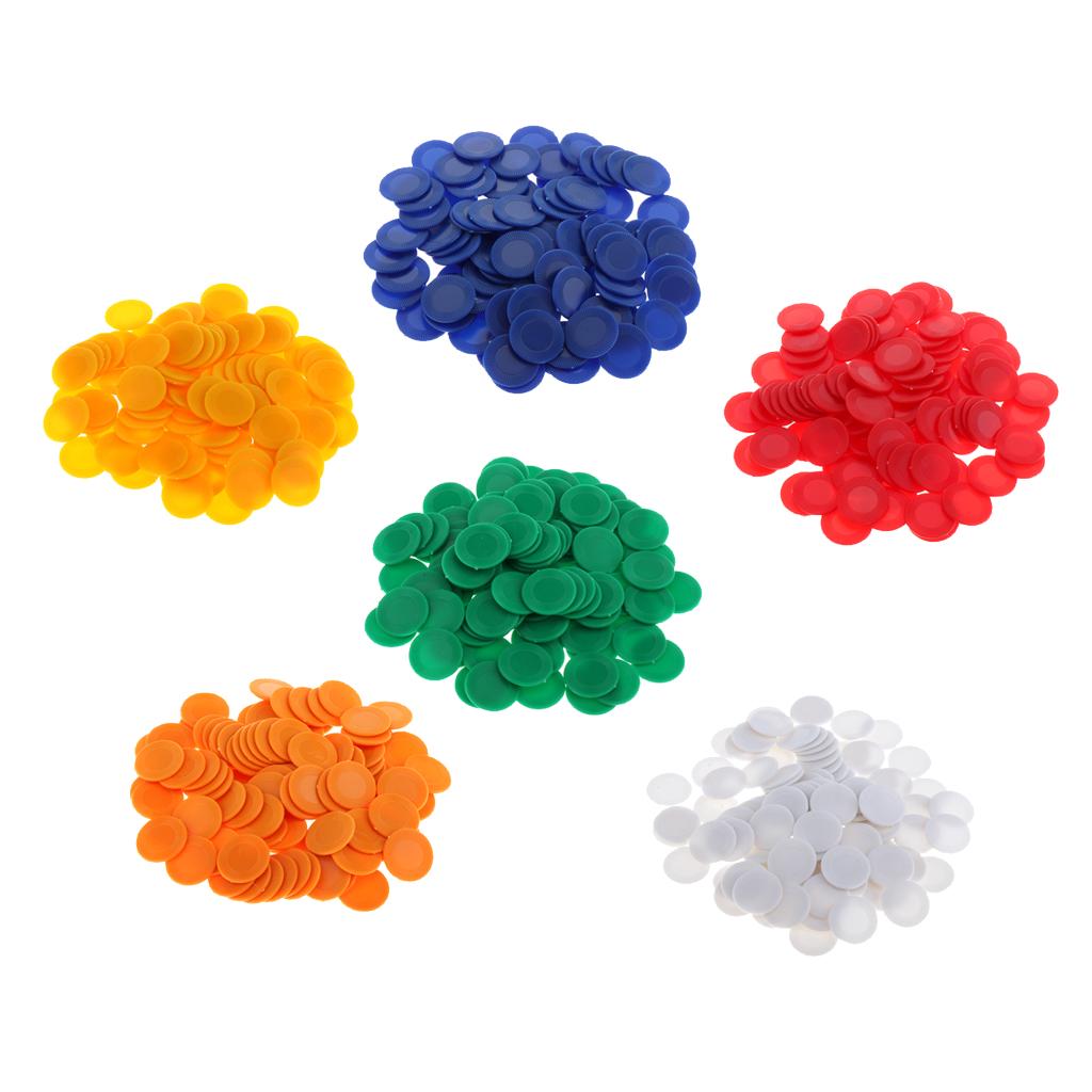 100pcs/pack ABS Plastic 23mm Bingo Game Poker Chips Casino Tokens Yellow 100pcs/pack ABS Plastic 23mm Bingo Game Poker Chips Casino Tokens Yellow