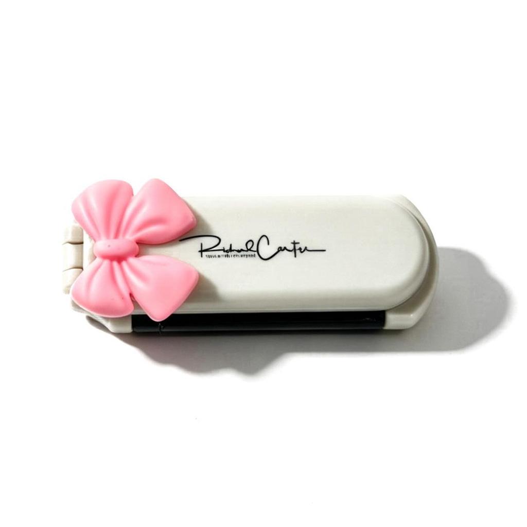 Portable Folding Airbag Cushion Comb with Mirror - Massage & Hairdressing Tool