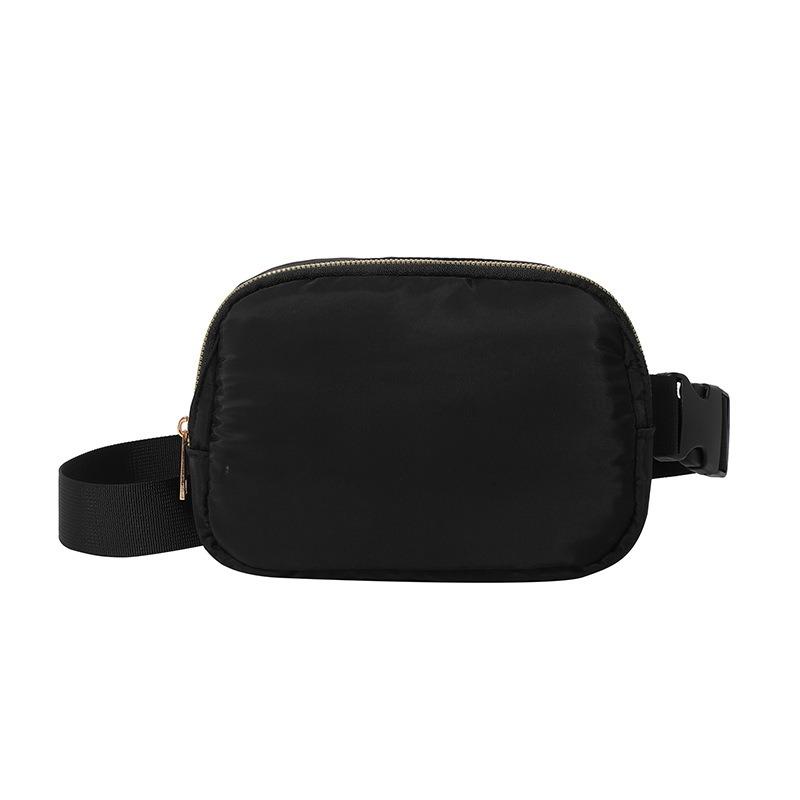 New Solid Color Fanny Pack Women's Sports Running Mobile Phone Breast Bag Fashionable Outdoor New Wallet