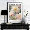 Claude Monet Desen Celebru Imprimeuri de Artă și Poster Vintage Colorat Curte Floare Scenic Peisaj Marin Pictură pe Pânză Decor Acasă