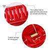 Non-slip Hair Clip Back Head Claw, Hollow Design Shark with Anti-slip Thick Claw Teeth, Lightweight Acrylic Shower for Long Macaron Color