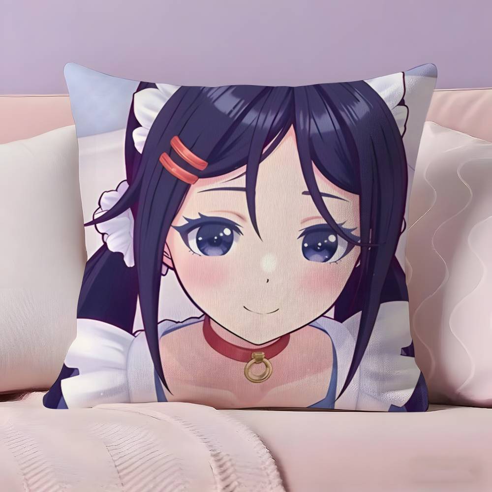 Horror Games M-MiSide Pillow Case  Ultra Soft Skin Friendly Fabric Cloud Like Comfort & Concealed Zipper