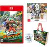 Splatoon Raiders - Switch 2 Amiibo Surimi Alliance Set Fuuka (Raiders) Utsuho Mantarou (Splatoon Series) Bonus Clear Tumbler Zippered Shopping Bag