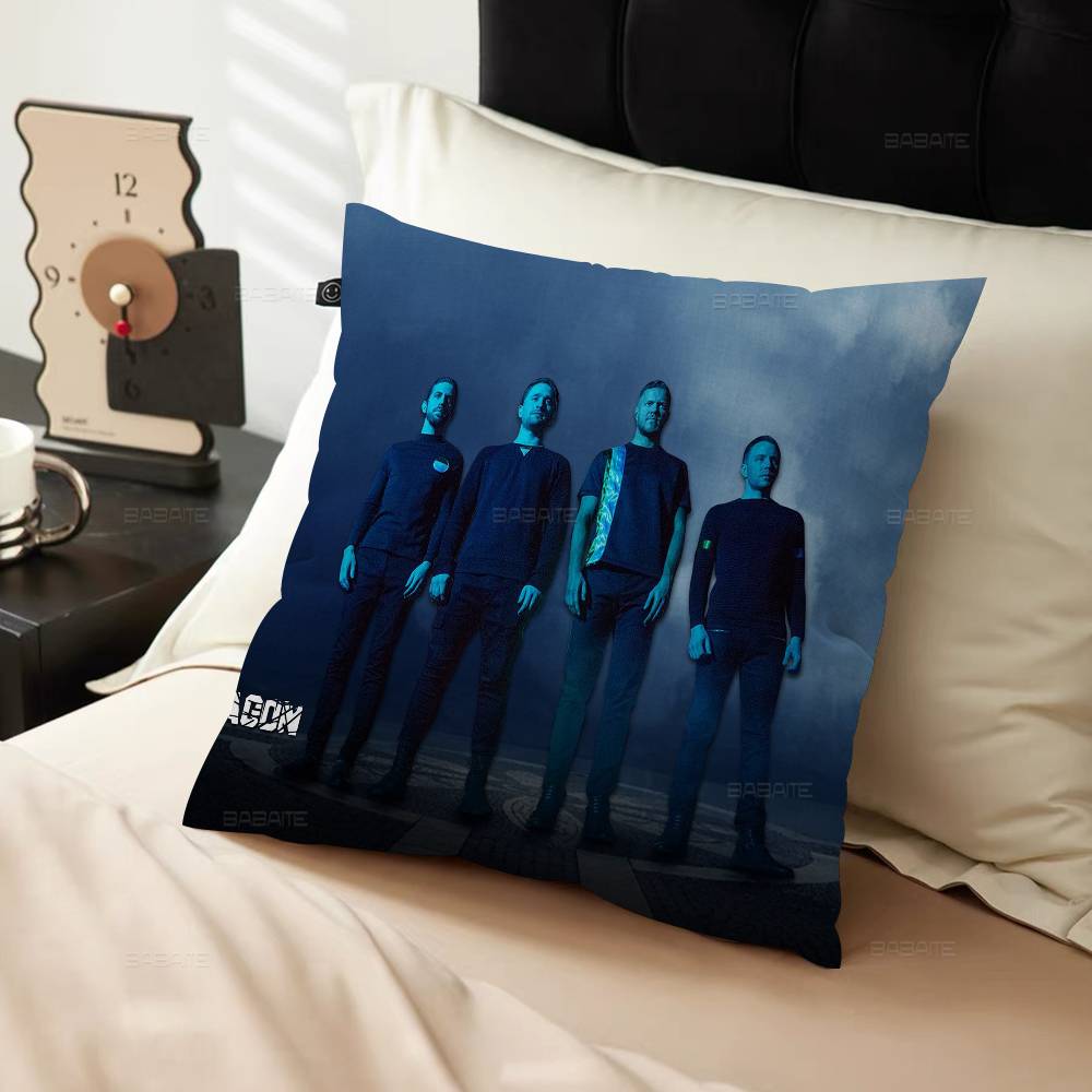 Band I-Imagine Popular D-Dragons Office Cushion Pillowcase Car Cushion Cover45X45CM Lumbar Pillowcase Sofa Pillowcover