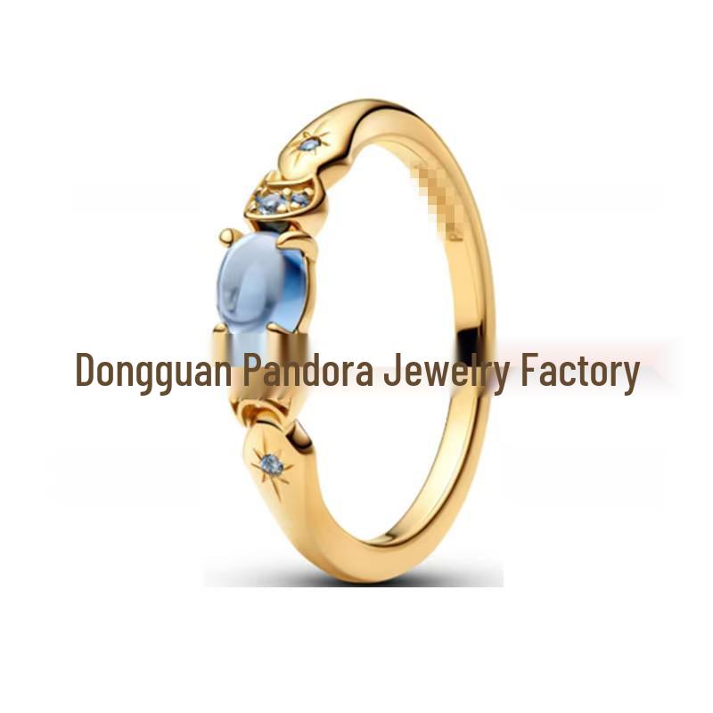 Elegant European and American Knotted Flower Diamond Rope Ring for Women - Chic Japanese & Korean Style