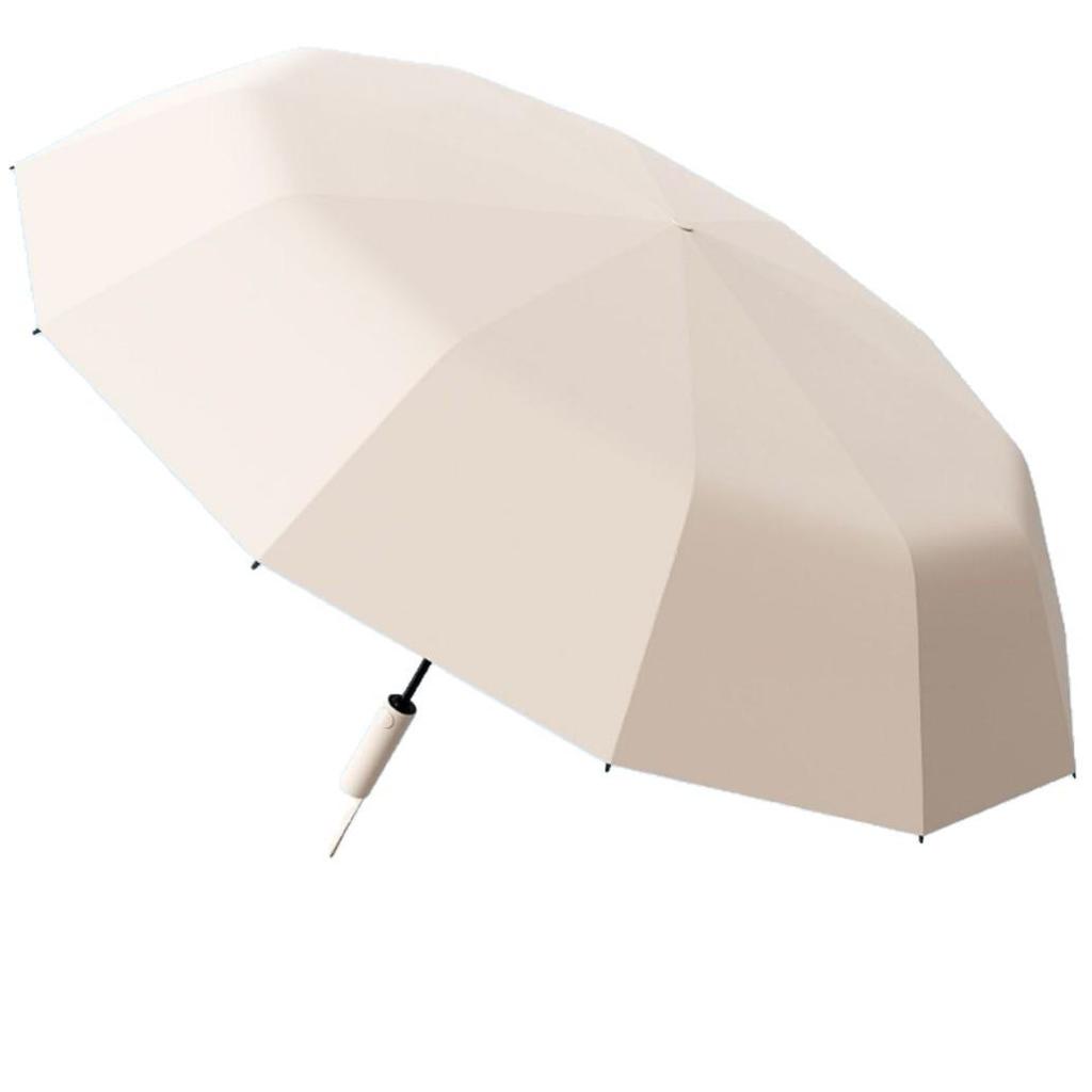 Extra Large Automatic Umbrella with Reinforced Anti-UV Sun Protection and Custom Print