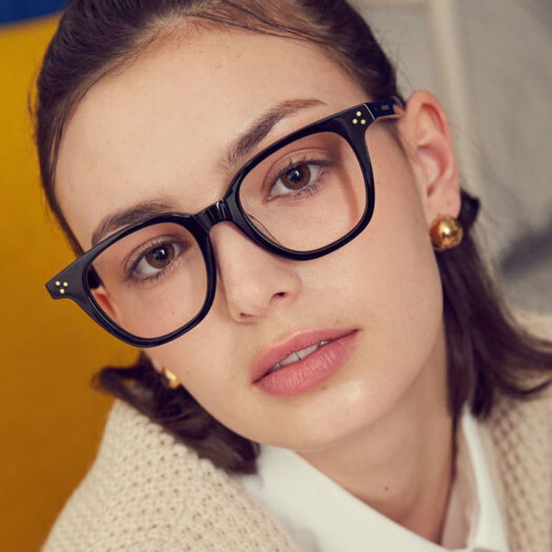 

DAYWALKER Zeiss Lens Unisex Blue Light Blocking Horn-Rimmed Glasses HARDY C5 FREE