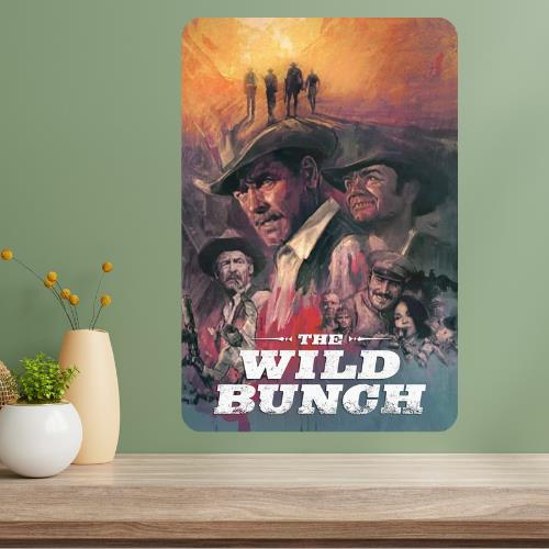 The Wild Bunch Metal Movie Poster Sign 20x30cm(7.8x11.8inch)