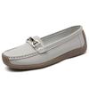 New Spring Summer Women Flats Leather Moccasins Woman Casual Shoes Slip-on Loafers Female Boat Shoes Chaussure Femme Mujer