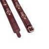 Liebe Seele Thigh Premium SM Genuine for Dominatrix Training Size Cuffs, Restraints, Leather, (Wine Red, M)