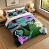 3Pcs Bedding SetThe Munsters Soft Bed Sheet and Two Pillowcases Home Bedroom Decor