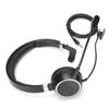 Monaural Headset Telephone Headset with Noise Canceling Microphone and Volume Control