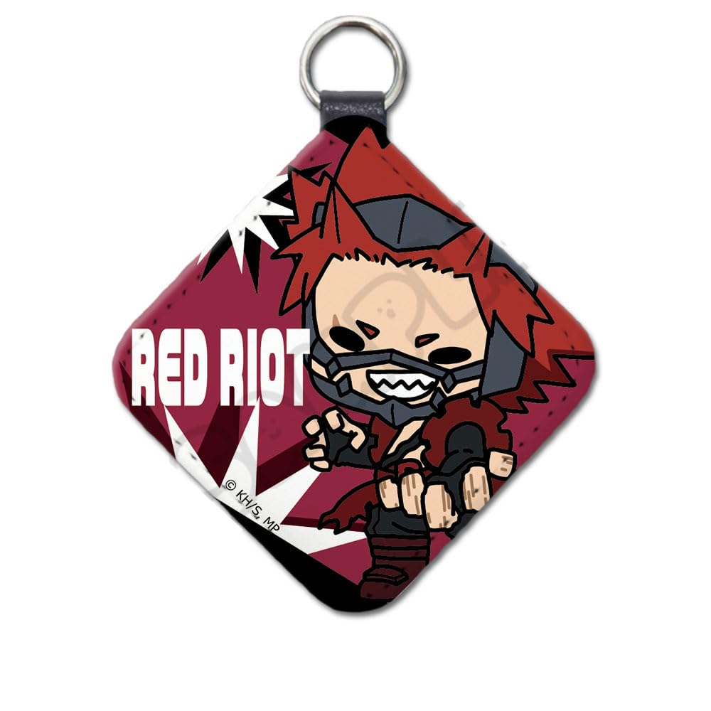 TV anime Hero 4th Edition Leather Charm M ND "My Academia" [Eijiro Kirishima] Everyone's Mochocho!