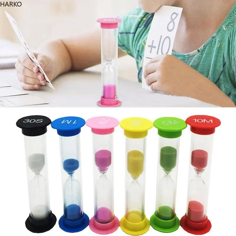 Hourglass 30S/1/2/3/5/10Minutes Sand Timer Sand Clock Desktop Ornament Sand Watch Children Kids Gift Home Decorationliquid Timer
