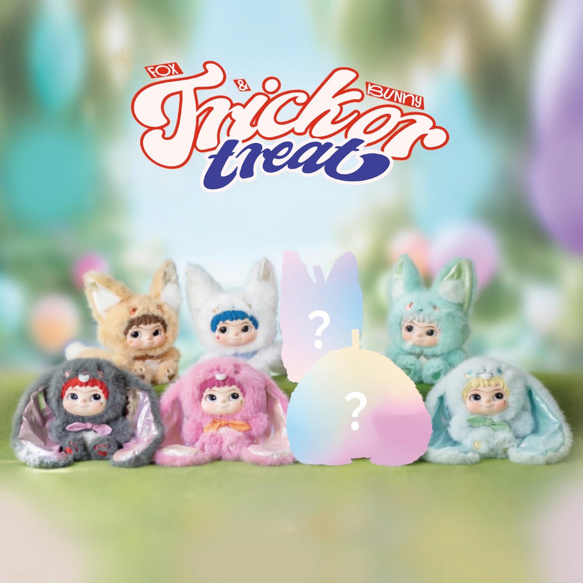 

Hassy Wakuku FOX BUNNY Trading Mascot Series FOX BUNNY Y Plush Toy Top-in & &