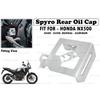 Fit For Honda NX500 "Silver Spyro Rear Brake Oil Cap"