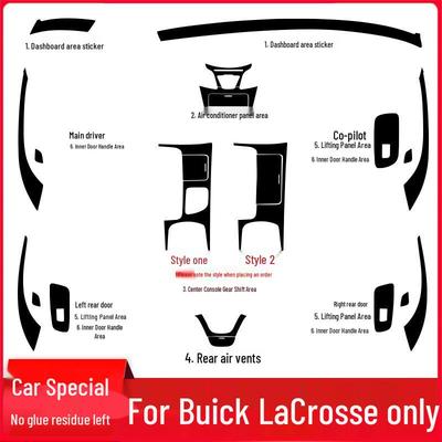 Buick LaCrosse 2013-2015 Mittelkonsole Schalthebel Schutzfolie Aufkleber