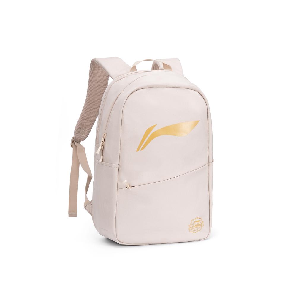 Li Ning Backpacks White Gold ABSW717-4