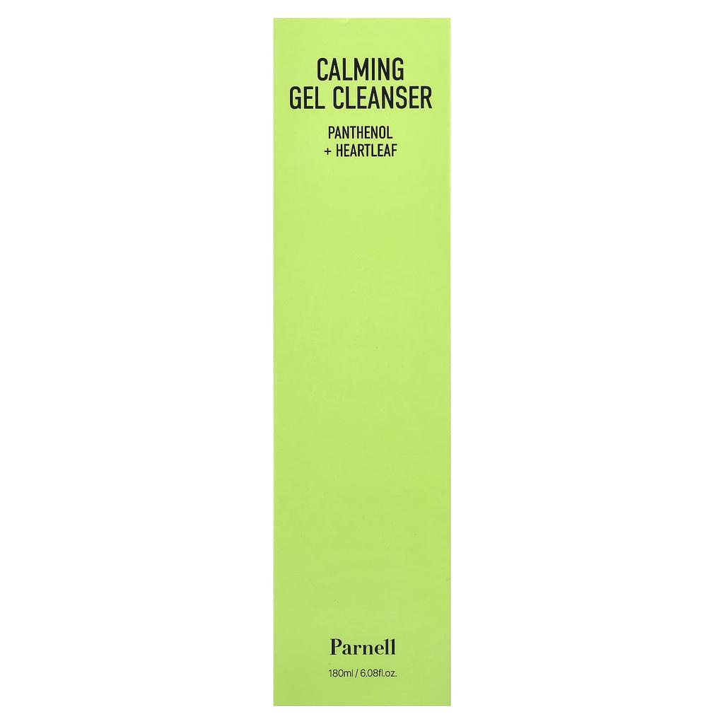 Parnell, Panthenol Heartleaf Calming Gel Cleanser, 180ml (6.08 fl oz)