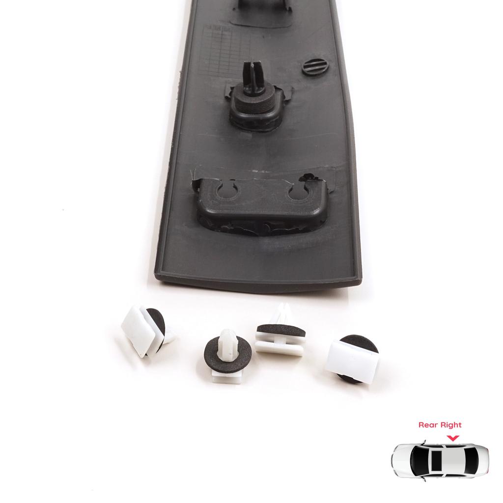 ESP1218-2 Hintere Rechte Schiebetür Zierleisten Panel für Ford Transit Tourneo Courier MK1 B460 2014-2023 1854158