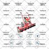 Self-Propelled Road Snow Sweeper