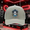 Day Of The Dead Mariachi Skull Baseball Cap Polyester Adjustable Casual Snapback Hat Unisex