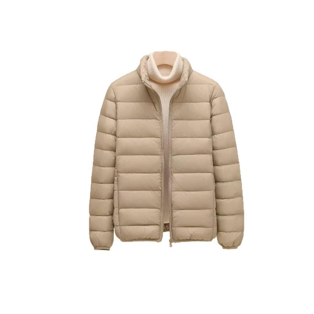 Women's Slimming Korean Style Lightweight Short Down Jacket - Autumn/Winter Collection