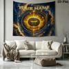 Custom Name FenerbahçePrinted Tapestry – Wall Hanging for Bedrooms, Dorms, and Home Decor