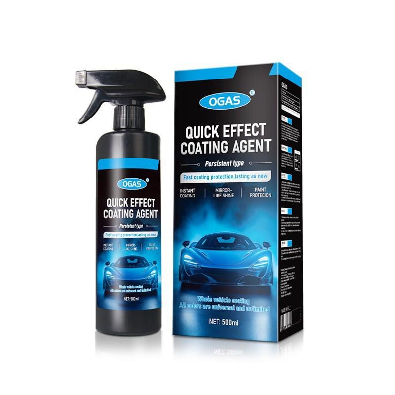 Nano Crystal Car Paint Coating Spray: Water Repellent & Gloss Enhancer