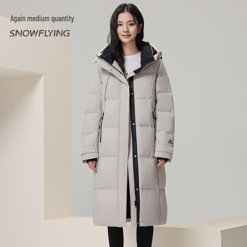 SNOWFLYING Doudoune légère à capuche pour femme