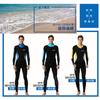 Mens Full Coverage Rash Guard With Hood Snorkeling Swimming UV Protection Quick Dry Lycra Swimwear