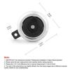 12V Bowl-shaped Electric Horn with Cover for Honda Wang CBT Tricycles (1.5A)