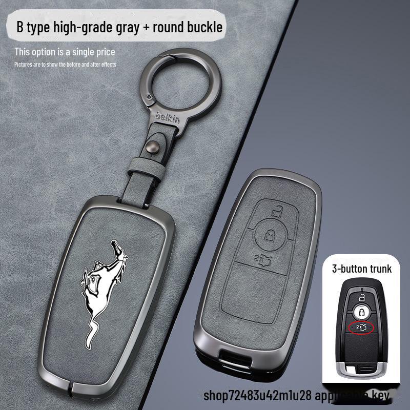 Kryt na klíč 2024 Mustang Mach-E Electric Horse: Špičková skořepinová přezka pro Ford Mustang.