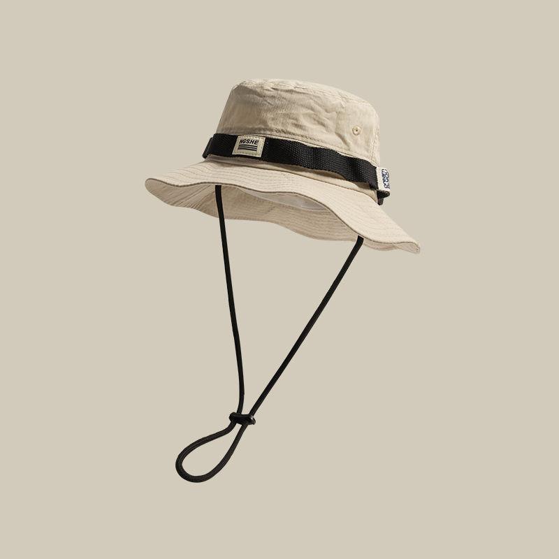 New Bucket Hat Summer Outdoor Camping Sunshade Sun Protection Hat Trendy Men and Women Versatile Fishing Wide Brim Hat Trendy