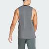 adidas Designed For Training Workout Tank Top Men Tops Gray IS3819