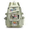 One Piece King Printed Backpack Elementary School Students Junior High School Students High School Students Large Capacity School Bag