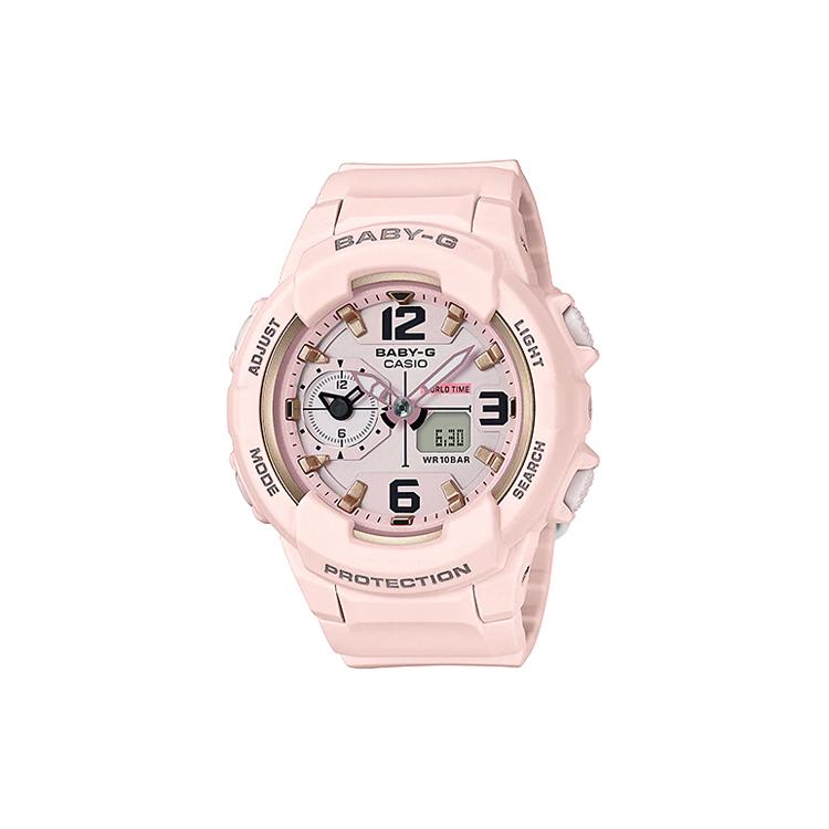CASIO Women s BABY-G Pink Watch BGA-230SC-4B-person Soft Pink Watch Dial