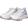 Li Ning Kids Yun Chuan V4 Comfortable Fashion Non-Slip Wear-Resistant Low-Top Casual Shoes Kids Casual Shoes Off-White Purple YKCU104-2