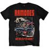 Ramones Unisex Erwachsenen Outta Here T-Shirt