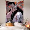 Jujutsu Kaisen Fushiguro Anime Printed Large Wall Tapestry Art Science Fiction Room Home Decor Decor Blanket