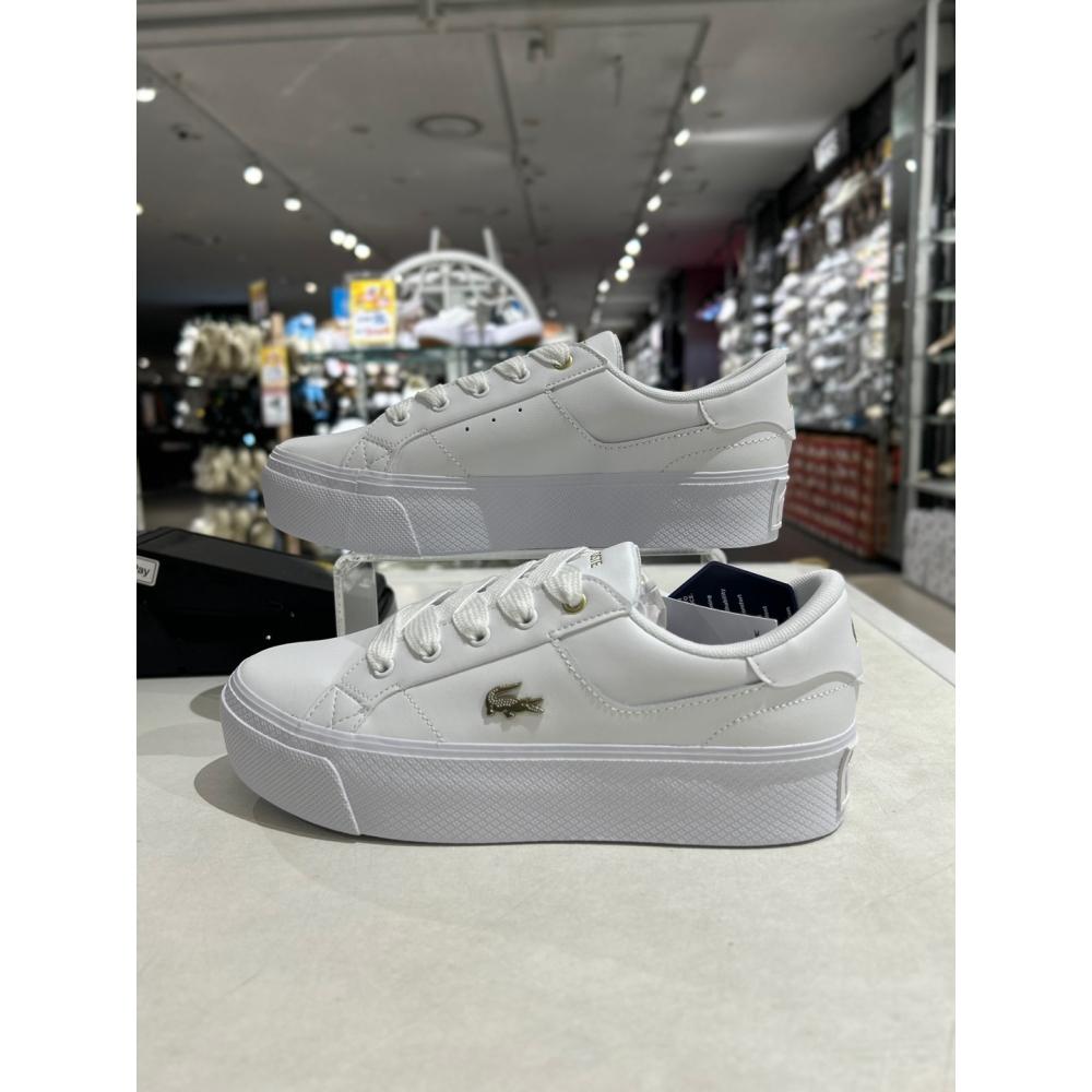 

Lacoste [Женские] Кроссовки Lacoste ZIANE PLATFORM 7 47CFA0005 WHT GLD