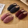 Winter Women Home Slippers Plush Warm Flat Slides Breathable Soft Non-slip Slippers Indoor Outdoor Men Casual Slippers
