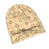 2D Flat Printing Rainbows and Flowers Knit Hat with Subtle Fashion Details Ideal for Adults Looking To Add Texture and Character To Cold-season Daily
